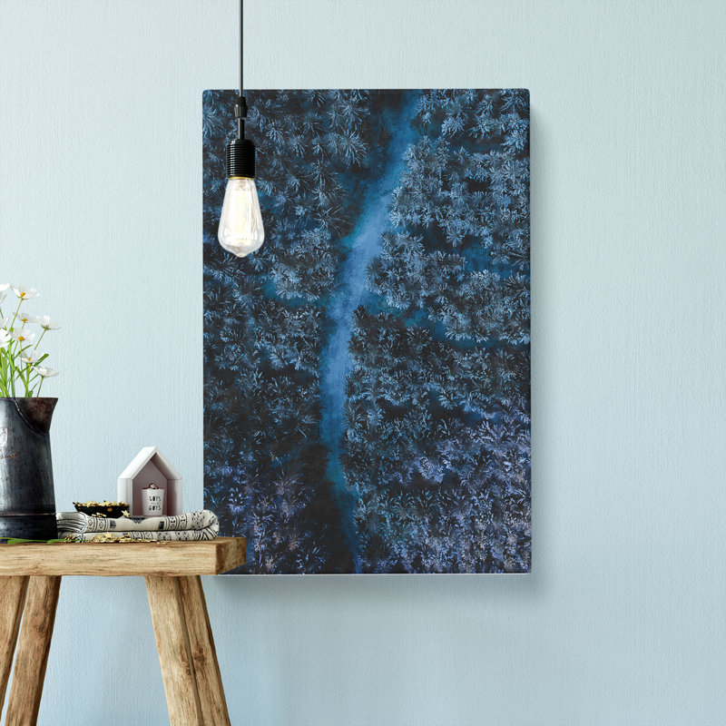 Walking Through The Forest - Wrapped Canvas, 91cm H x 60cm W x 3cm D