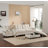 Sectional Sofa, L-Shape with Multifunctional Armrest-1254268954