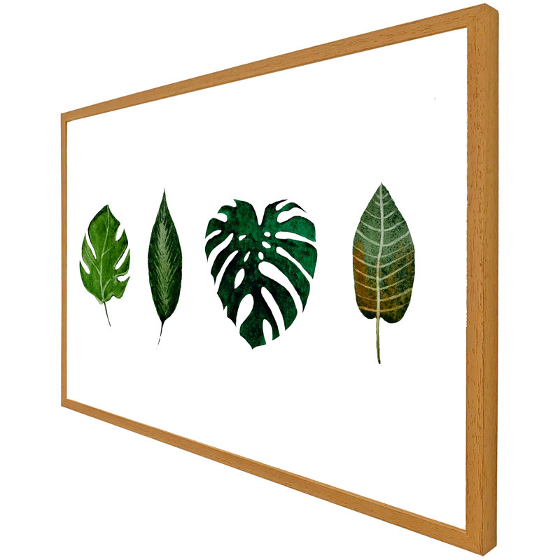 Demirel Single Picture Frame Print, 76cm H x 114cm W x 4cm D, Oak Framed