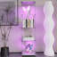 Vitrine à DEL avec 4 tablettes vitrées avec porte et bibliothèque au sol