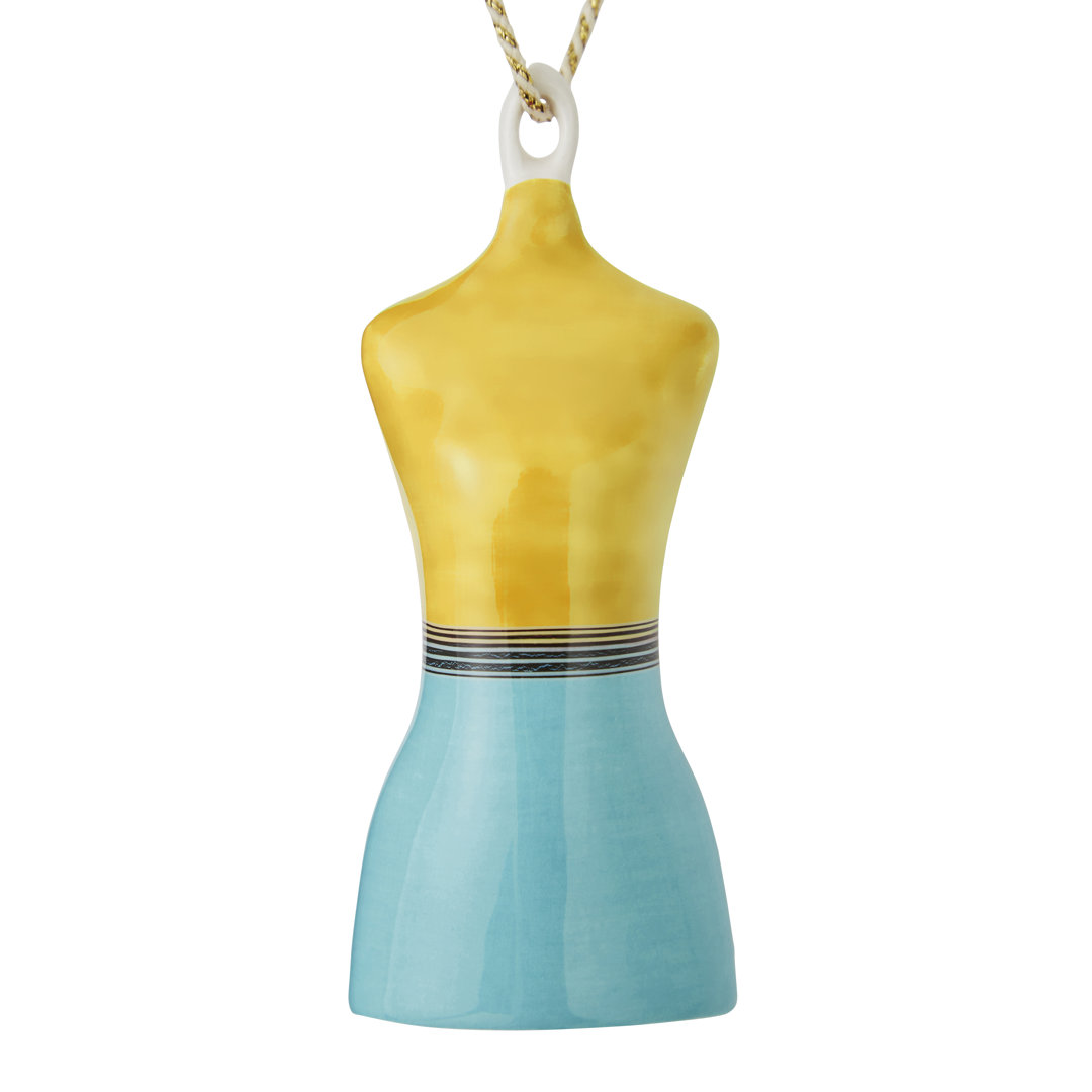 Kit Kemp, Christmas - Calypso Mannequin Ornament