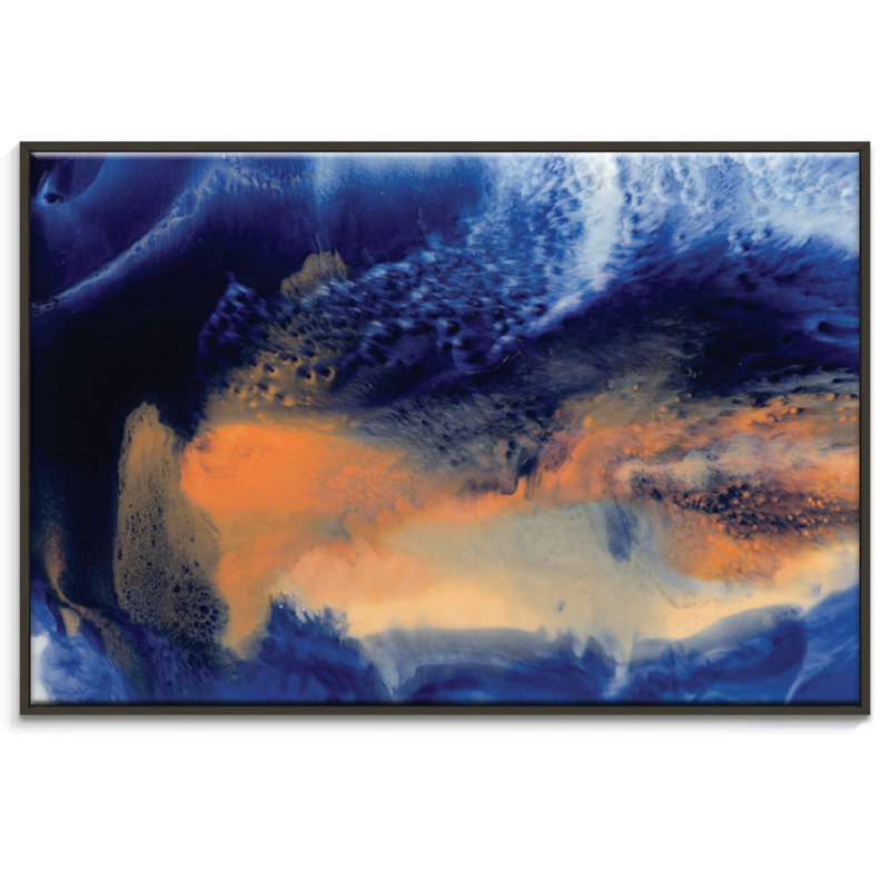 Olivia Collins - Painting on Canvas, Black, 102cm H x 152cm W