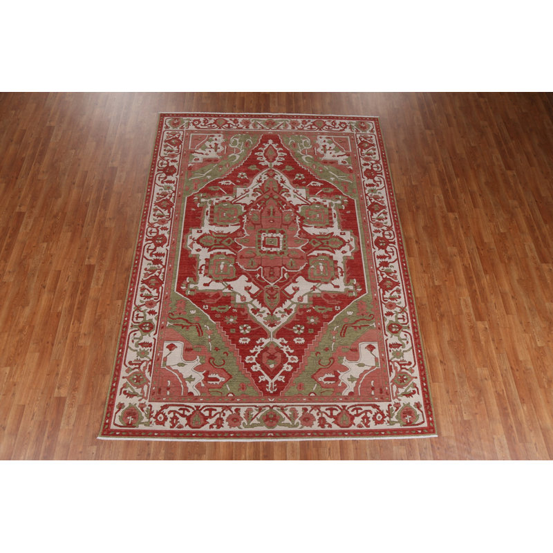 One-of-a-Kind 7' X 9'9" Wool Area Rug in Red