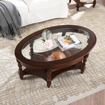 Picacho Glass Top Coffee Table