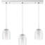 Luminaire suspendu linéaire pour îlot de cuisine 3 lumières Zambrano-836759404-931808468
