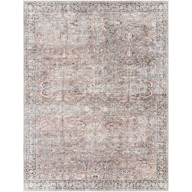 Hodnett Oriental Indoor Rug, Rectangle 7'6" x 9'6"