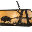 Luminaire suspendu 9 lumières Old Forge