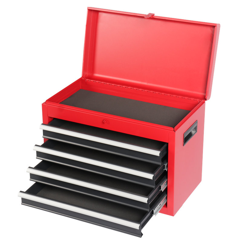 5-Drawer Rolling Tool Chest with Cabinet - Detachable & Multifunctional Storage Cart