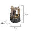 Polyresin Well 2 Buckets Fountain with LED Light