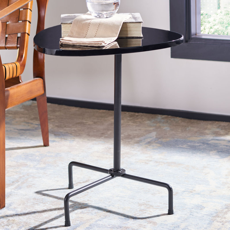 Albinas End Table, Black