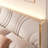 Upholstered LED Bed Frame with Storage Drawers and Wingback Headboard-66379557-66379554
