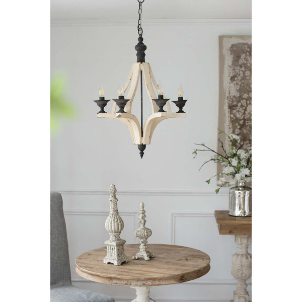 August Grove® Lillian 6 - Light Empire Chandelier | Wayfair