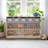 EdQ Essentials Shelves & 5 Bin Storage Unit-71236758