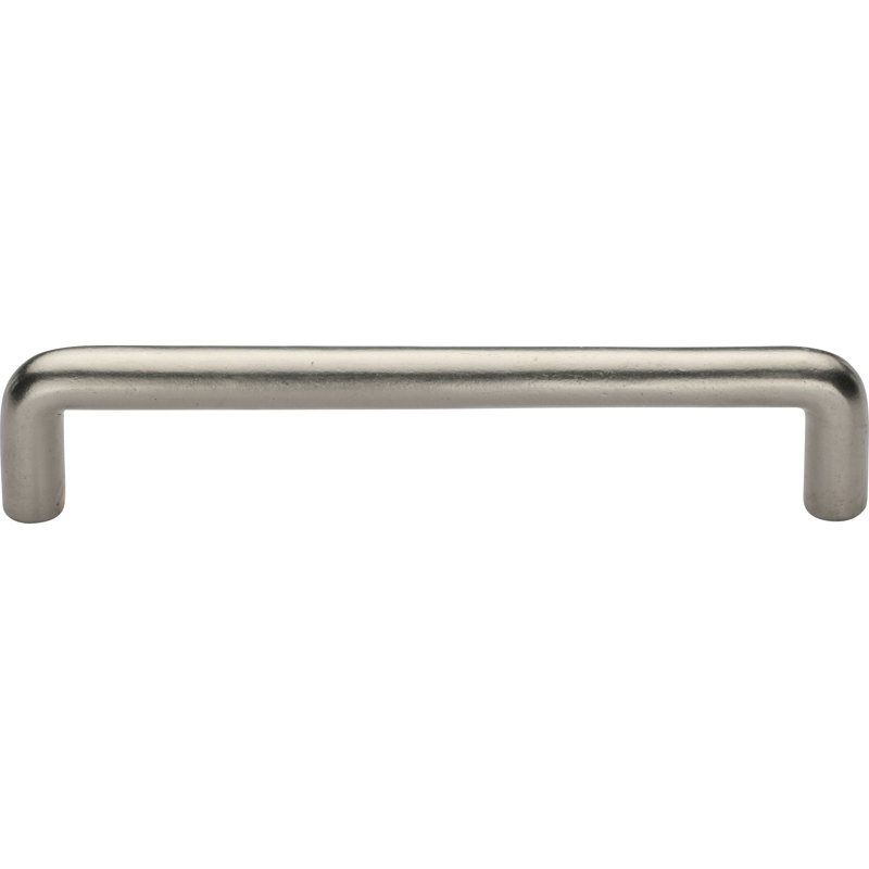 Classic D Cabinet Pull, White Bronze, 8"