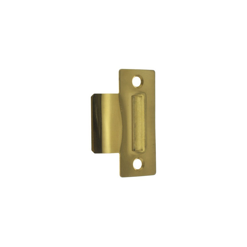 Solid Brass T Strike, Polished Brass
