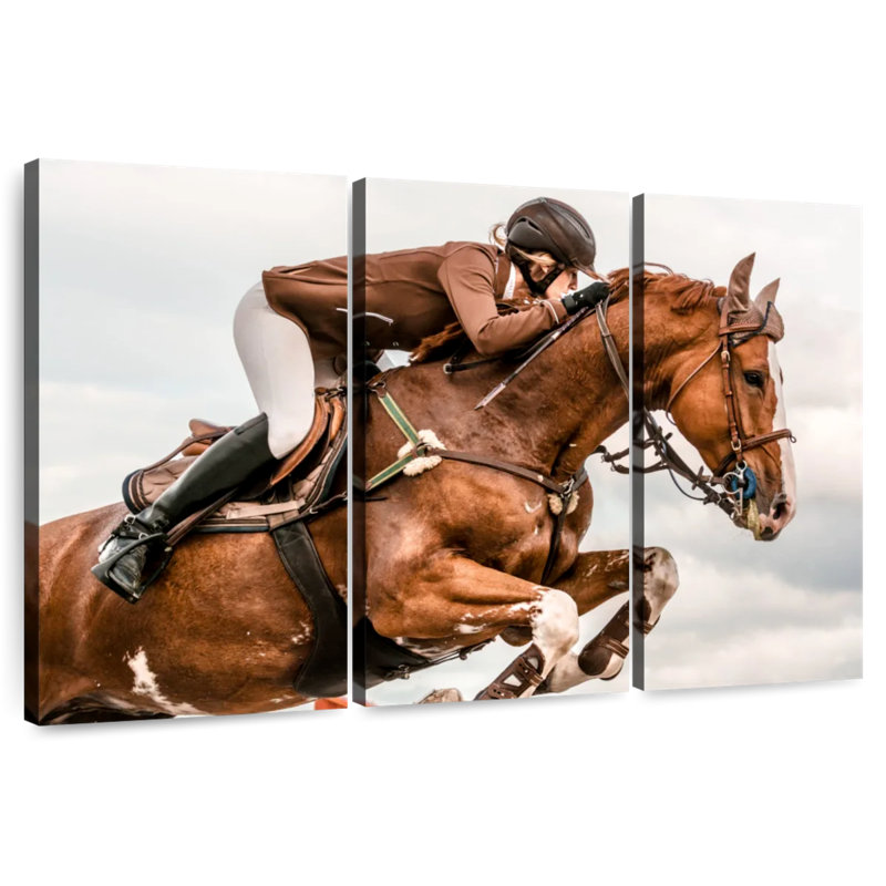 Sireci Equestrian Show Jumping, 36" H x 57" W