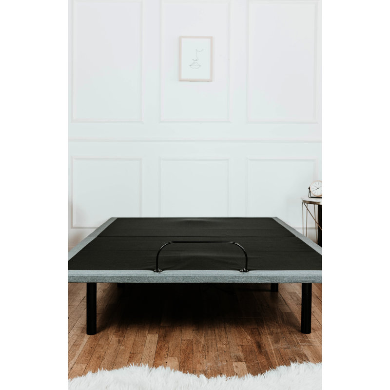 Adjustable Queen Bed With Head And Foot Adjustment - 4 Ports, Dual 3-Level Massage, Under Lighting, Positions, Wireless Remote Btx5 Base Adjustable, Massager, , Memory Pre Control