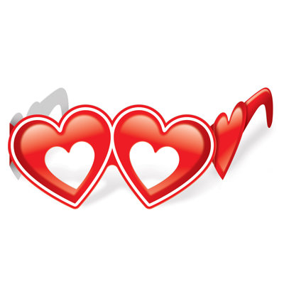 Heart Eyeglasses - Pack of 12