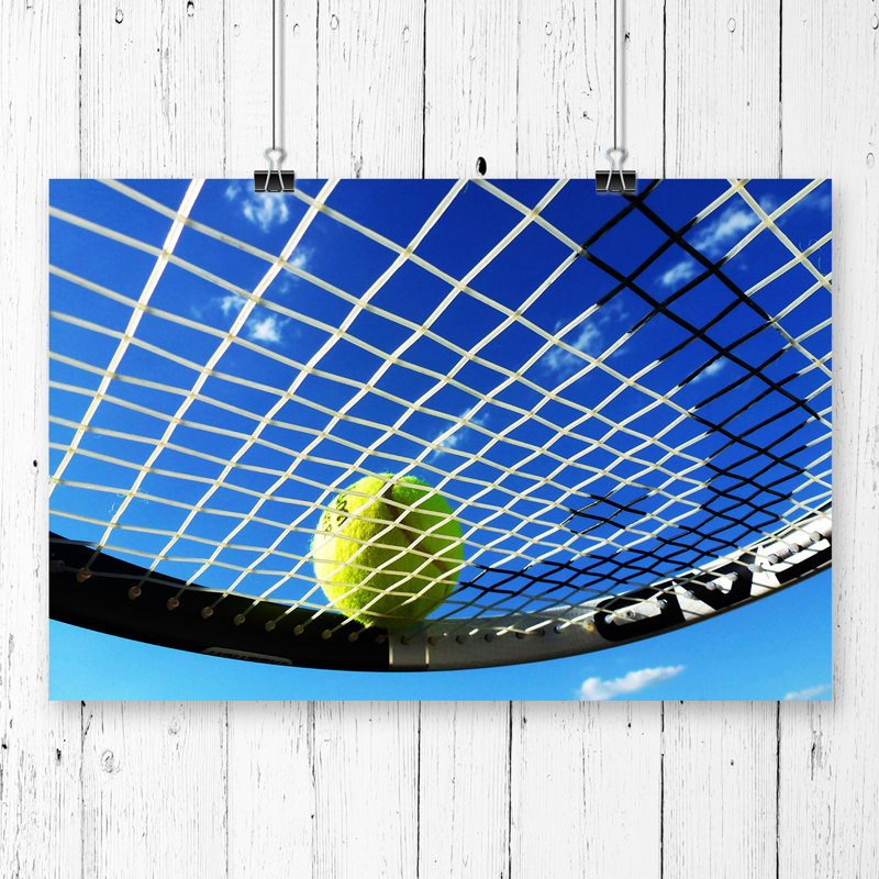 Tennis Ball - Frameless Print, 42cm H x 59.4cm W