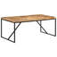 Byxbee Solid Wood Top Metal Base Dining Table-1502430310-1502430309-1502430308