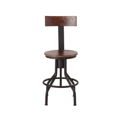 Amici Adjustable Stool with Metal Frame