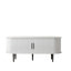 Mid-Century Modern TV Console with Sliding Door and Ample Storage-212192814