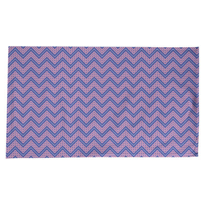 Stephenie Classic Hand Drawn Chevrons Tablecloth