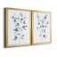 «Blue Blossom I», toile encadrée de qualité supérieure - prête à être accrochée-486586580-486586585