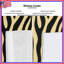 Rideaux à motif zébré, voilages et voilages à motif animal - 1 panneau-74524450-74524451