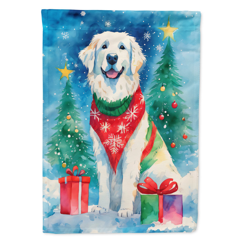 Drapeau de jardin en polyester à 2 faces, H 15,5 po x l 11,25 po