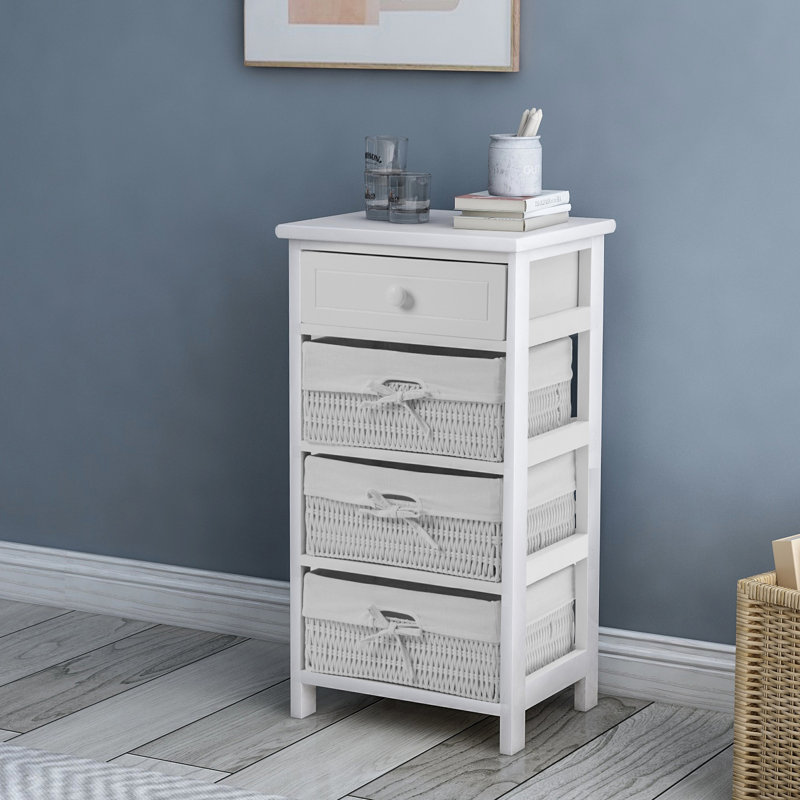 Glasgow 40 cm W Chest of 4 Drawers