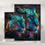 Single Picture Frame LED Illuminated Wall Art Wall Art on Glass / Aluminium-126412894