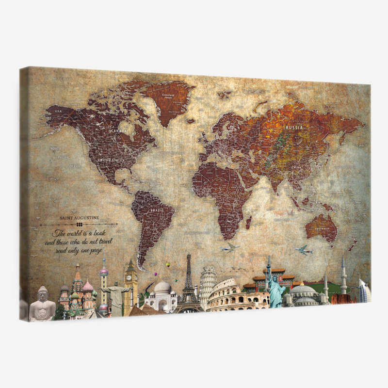 Amandalyn World's A Book, H 16 po x l 24 po, Oui
