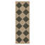 Tapis d'extérieur antidérapant à motif de losanges 2 x 6 lavable à la machine-357937788