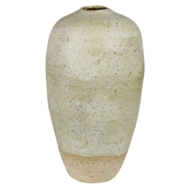 Vase Umbria, céramique, Blanc