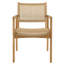 Set Of 2 Natural Garden Armchairs