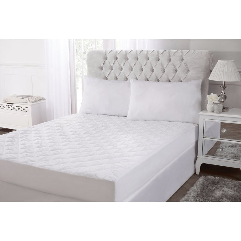 Englert Fitted Mattress Protector Mattress Protector Case Pack, Double (4'6)