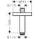 AXOR ShowerSolutions 4-Inch Extension Pipe for Ceiling Mount Shower Heads