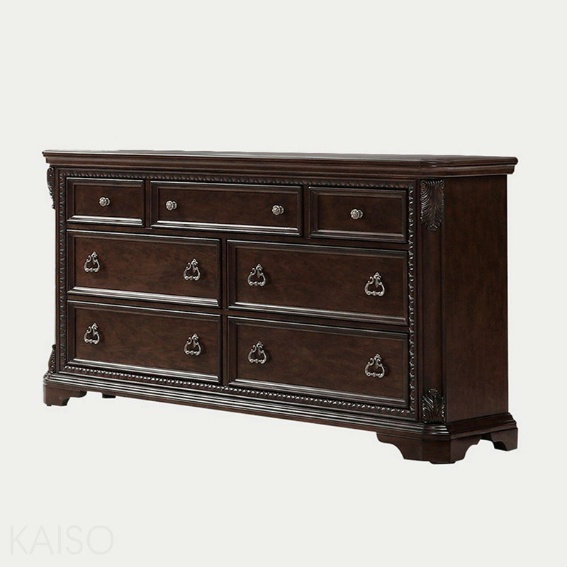 Commode 7 tiroirs en acajou