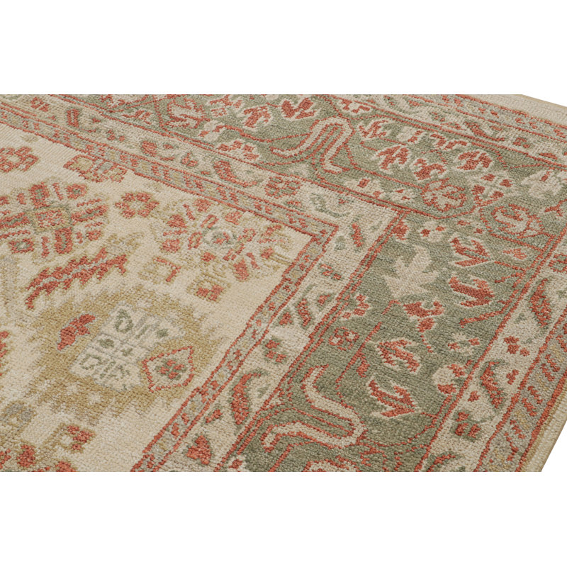 Handmade Silk and Wool Area Rug