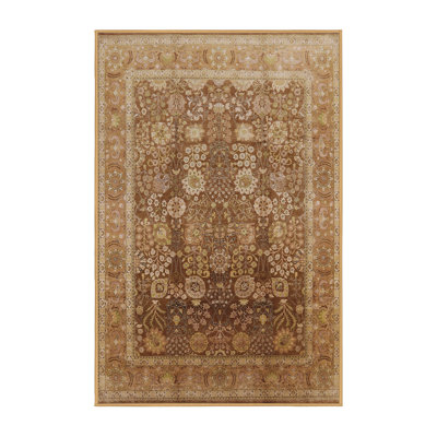 Tapis brun Khoren