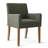 Kirjak 34" H Stain Resistant Linen Dining Armchair -1922286734