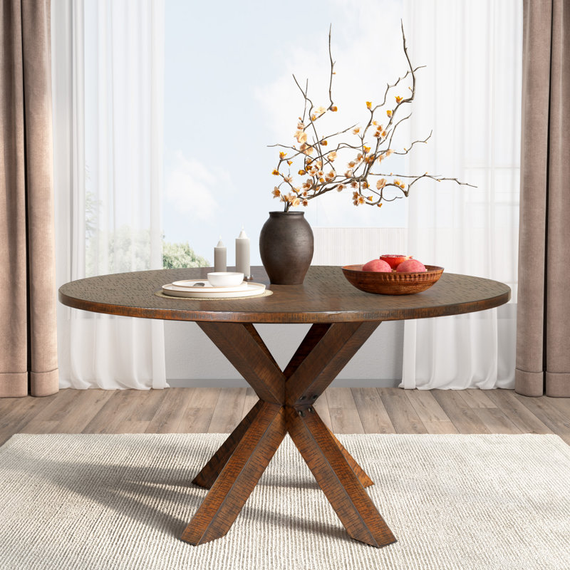 Caie 47" Solid Wood Dining Table