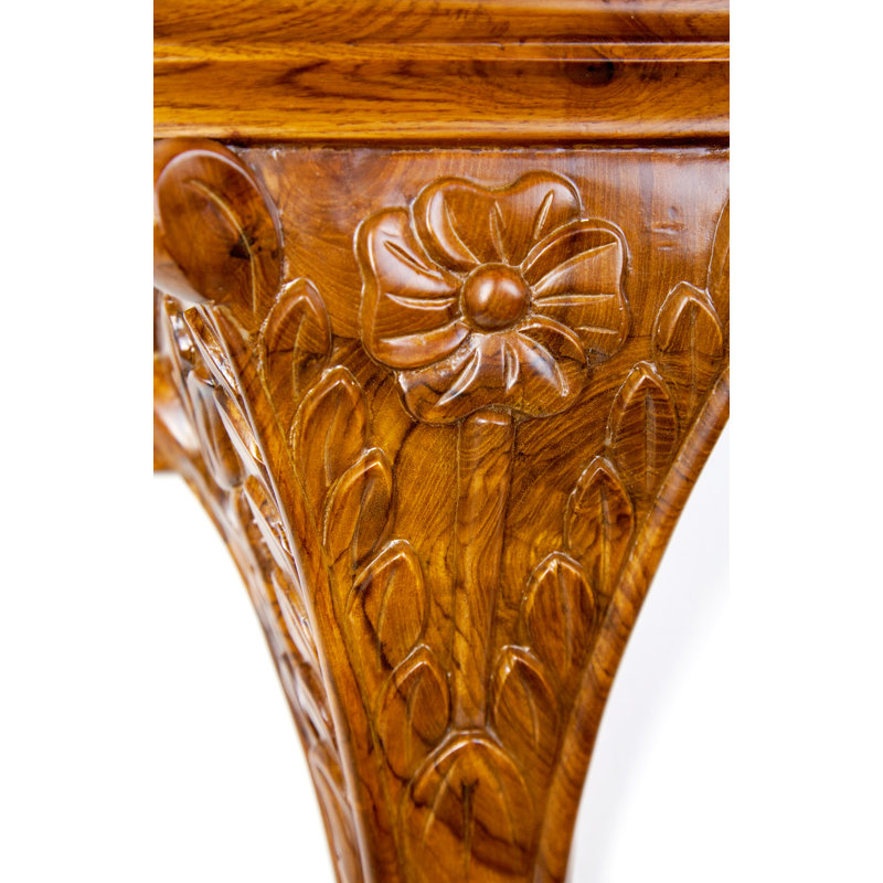 Floral Block Floating Shelf