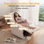 Fauteuil inclinable électrique avec gravité zéro, canapé inclinable électrique recouvert de velours côtelé, fauteuil d'appoint moderne et confortable pour la chambre à coucher du salon-234882590
