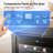 24 Bottle Wine Refrigerator – Quiet Freestanding Mini Fridge For Red, White, And Sparkling Wines, Digital Thermostat, Ideal For Home, Kitchen, Or Bedroom Use-Black
