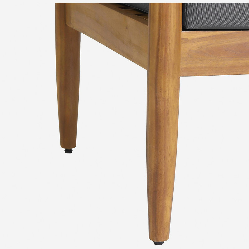 Fauteuil club en bois