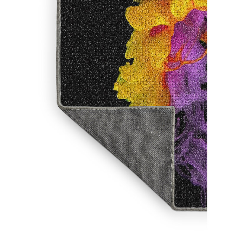 Tapis zone noire nature, Rectangle 2 pi x 4 pi