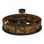Caseylynn Downrod Flush Mount Ceiling Fan