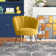 Juelz Velvet Barrel Chair